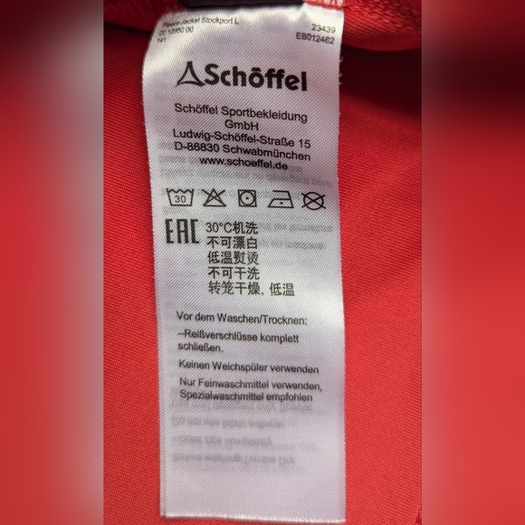 Schöffel Stockport Fleece Jacket Women's Size Medium Pink - Picture 6 of 13